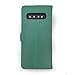 E2APM for Samsung Galaxy S10 Wallet Case with RFID Blocking, Kickstand for Samsung Galaxy S10 4G Case with Card Holder Protective Magnetic Flip Wallet Phone Case for Men Women - Green