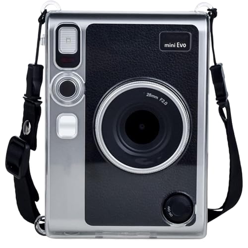 Funda Protectora Transparente Compatible con Fujifilm Instax Mini EVO miniatura 1