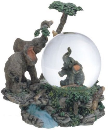 George S. Chen ImportsSnow Globe Collection Desk Figurine Decoration (Elephant)