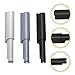 Hemoton 3pcs Door Push to Open Latches Drawer Buffer Cabinet Latches Easy Install No Tools Required Safe Material for Cabinets Wardrobes and Handle Doors
