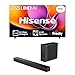 Hisense TV & Soundbar Bundle: 85A6QTUK 4K TV plus the HS2100 2.1 Channel Soundbar – brilliant 4K detail with punchy bass for a well-rounded setup.