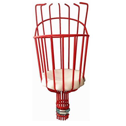Diarypiece Recolector de frutas de metal, telescópico, de longitud profunda, para recoger la cabeza, para el hogar, granja, jardín, manzanas, peras, naranjas, frutas