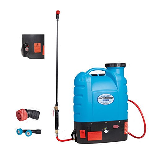 Proback 12v Diaphragm Pump Battery Powered Backpack Agricultural Sprayer 4 Gallon Five Speed Water Flow Now