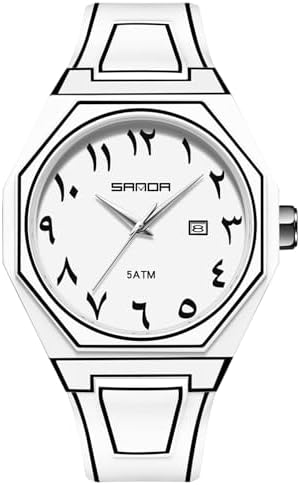 MASTOP Men's Unique Watches Anime-Inspired Arabic Dial Sports Wat...