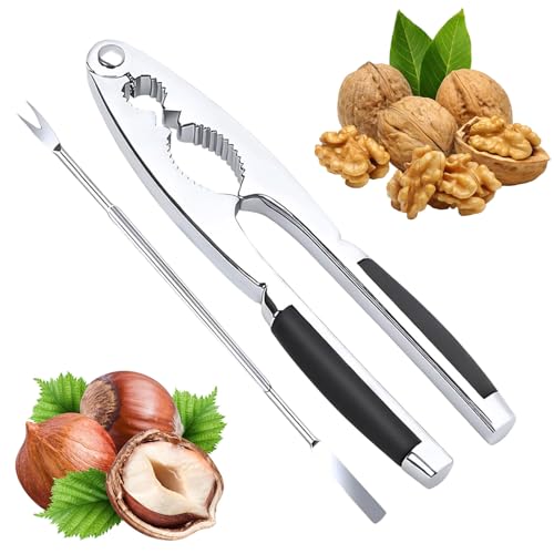 Nussknacker Für Haselnüsse 31 KOMEIYL Nussknacker Walnüsse, Nussknacker Edelstahl, Haselnüsse...