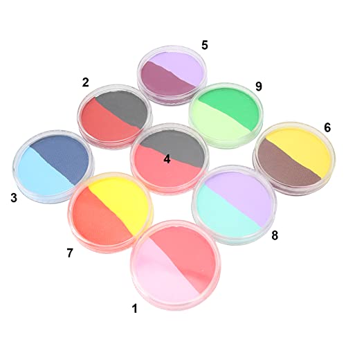 Fácil de limpar e secagem rápida kit de pintura facial DIY pintura corporal para crianças cosplay ad
