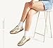 LUCKY STEP Women’s Mule Fashion Sneakers Slip On Backless Walking Shoes Winter Retro Comfy Casual Sneaker(11 M US Gold)