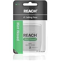 55 Yards Reach Mint Flavored Waxed Dental Floss