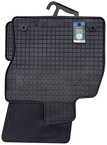 PETEX Rubberen matten geschikt voor VII vanaf 11/2012 / Golf VII Variant vanaf 08/2013 / Golf VII Alltrack vanaf 04/2015 / Golf VIII vanaf 12/2019 vloermatten zwart 4-delig