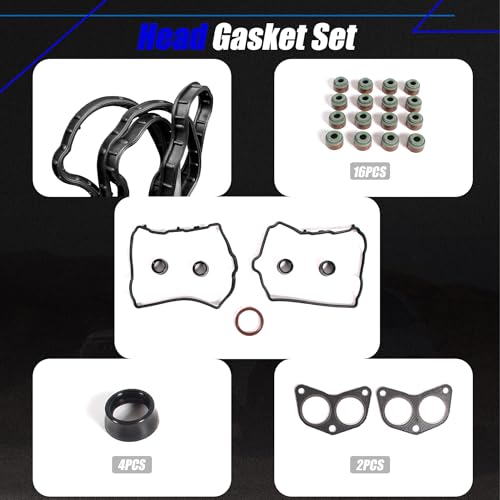 Image of AUCERAMIC 10105-AC480 Engine Head Gasket Set fit for Subaru BRZ 2013-2020, Scion FR-S 2013-2016, Toyota 86 2017-2020 2.0L H4 Gas DOHC FA20 Engine Replaces 10105-AC690, 11044AA810