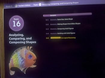 Unknown Binding enVisionMATH Common Core, K, Topic 16: Analyzing, Comparing, and Composing Shapes, Teacher's Edition Book