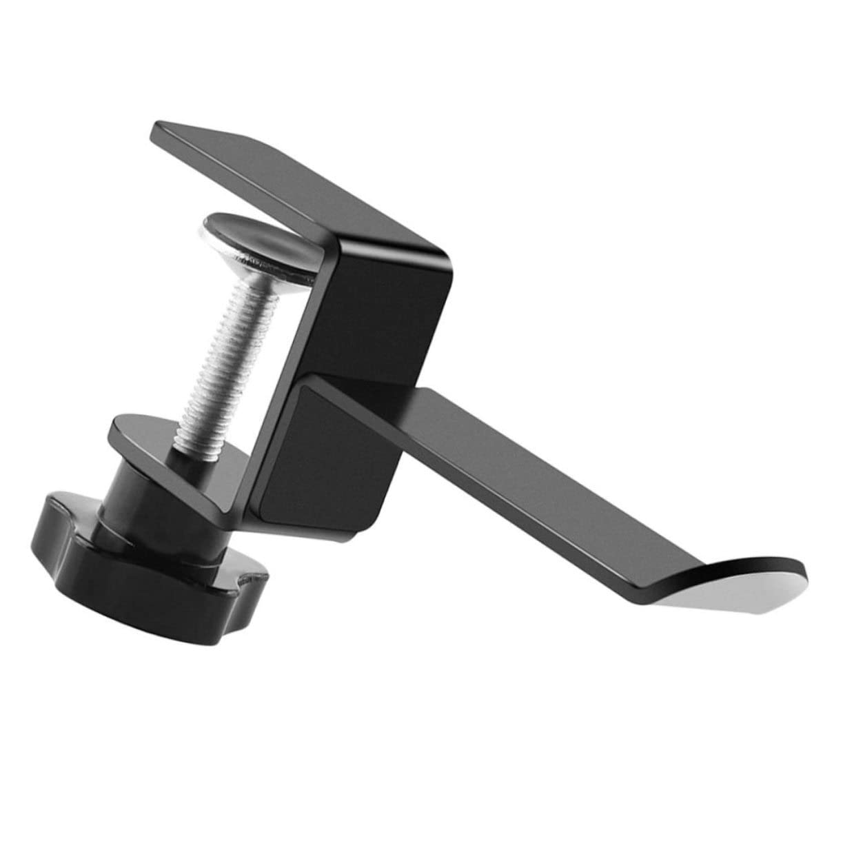 SHINEOFI Ganchos Metálicos para Auriculares y Mochilas, 2 Piezas Negras