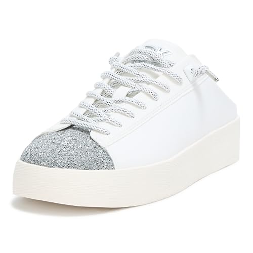 Baskets à lacets DKNY Garren pour femme, le tennis everyday en cuir confort