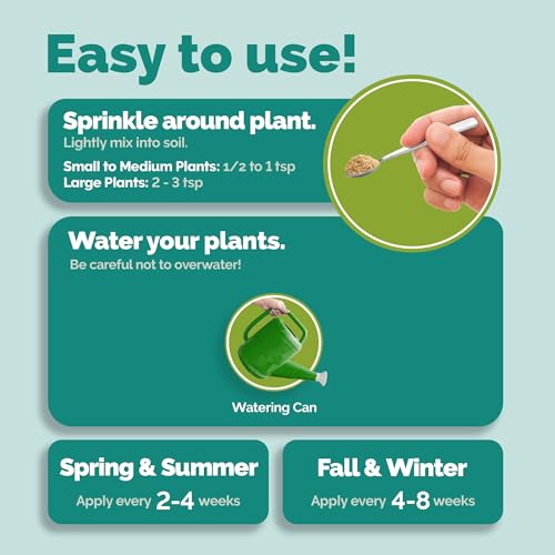 Fertilizante granular para plantas de interior 16 oz miniatura 4