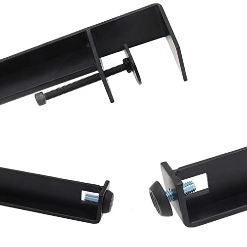 Patas de mesa ajustables de metal con protectores de suelo en F 4