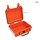 PELI 1200 Koffer zum Schutz Empfindlicher Ausrüsung, IP67 Wasser- und Staubdicht, 4L Volumen, Mit Schaumstoffeinlage (Anpassbar), Orange