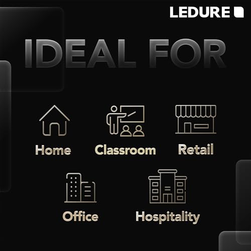 Image of LEDURE Comet 20W LED Batten Tubelight | 3-in-1 Colour Changing Light | Cool White, Natural White & Warm White | Slim Wall /Ceiling Mount Light for Home & Office | Pack of 2