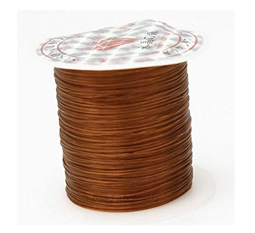 393 Forte cavo di perline di cristallo flessibile 1mm per bracciali filo elasticizzato filo collana di gioielli fai da te che fa la linea di corda-393 pollici Colore 5