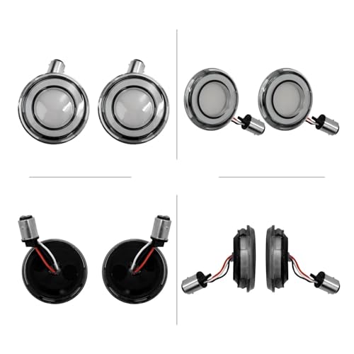 Indicateurs moto robustes anti-vibrations pour Softail Dyna - 4