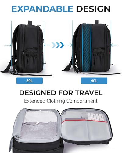 Mochila para cámara DSLR impermeable negra miniatura 2