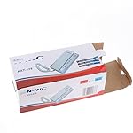 MERISHOPP-Mini-Wall-Phone-Corded-Powered-by-Telephone-Line-for-Hotel-Family-Red-Consumer-Electronics-Home-Telephones-Accessories-Corded-Telephones