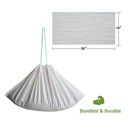 Hyper Cat Jumbo Cat Litter Box Liners Drawstring Litter Bags For Boxes 60 Counts #TOP1