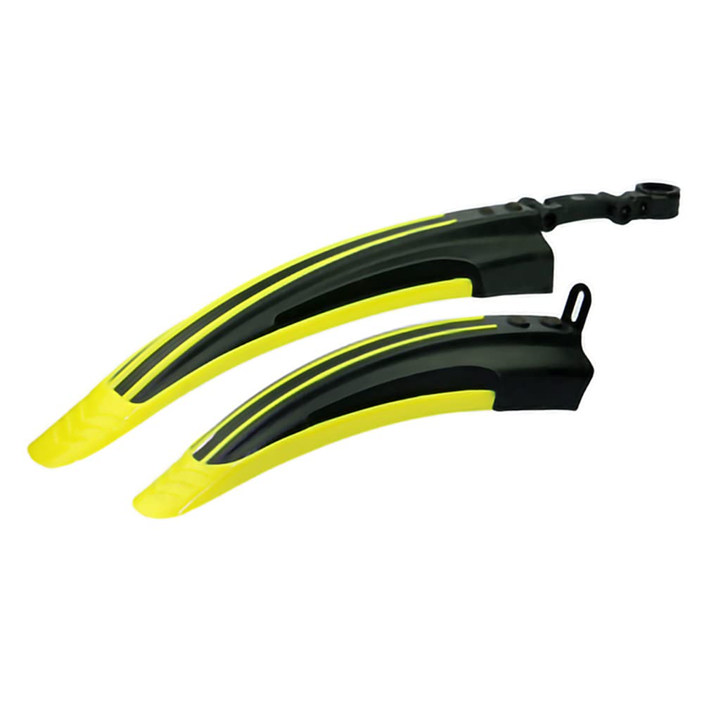 Fiorky Univeal 2pcs Adjustable Mountain Bike Mudgrd ngs Set Front Rear Wheel ycle Water Mud Grds s Cycling Equipment
