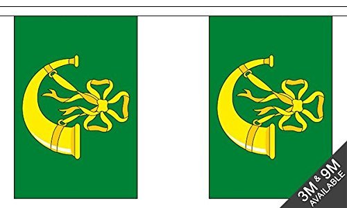 Flagtex Huntingdonshire Fabric Bunting – 9m with 30 Flags – Premium Indoor & Outdoor Decoration — image 1