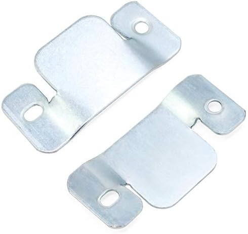 HSeaMall 8PCS Metal Sectional Sofa Interlocking Connector Clips Standard Flush Mounts Universal Furniture Connector Bracket with Screws