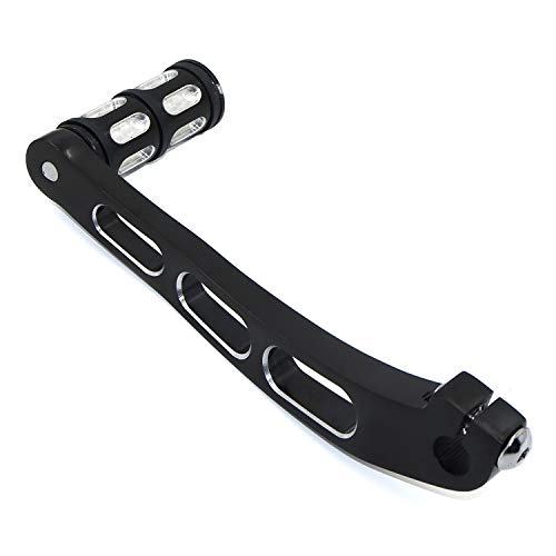 Httmt- Chrome Shift Lever W/O-Ring Shifter Peg Compatible With H-D 1991-2017 Dyna Fld Fxd Fxdf [P/N: Mt268-017+Mt216-101-Bk] #TOP15