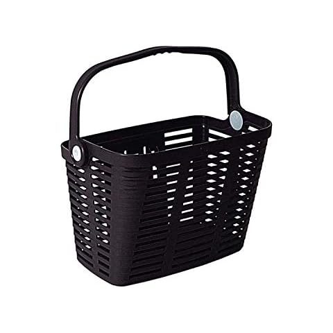 Bellelli Basket Plastic Plaza XL Black With Binding For Vae Cover
