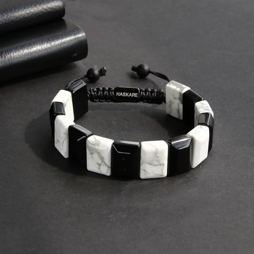 Pulsera de cristales energéticos para hombre HASKARE miniatura 3