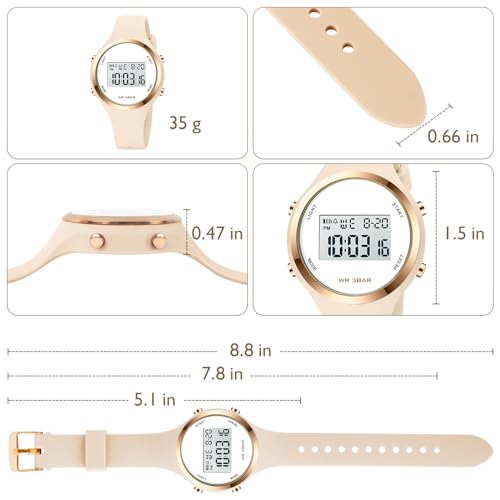 Image of XCZAP Outdoor Sport Watches Alarm Clock Waterproof LED Digital Watch