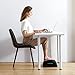 HUANUO Foot Rest for Under Desk at Work, with 2 Optional Covers for Replacing, Double Layer Adjustable Foot Rest for Office, Home, Airplane, Travel
