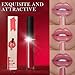 Poouty 12 Colors Cream Texture Lipstick for Women 2025 New Long Lasting Lipstick Lipgloss Velvet Lip Makeup, Non-Stick Liquid Lip Stick Non-Fading Lip Gloss Hydrating Lip Tint (#03, 2fl oz/6ml)