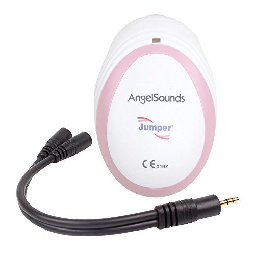 DURAGADGET - Adattatore doppio per cuffie stereo jack 3,5 mm per Doppler fetal AngelSounds, Bebelol, Sonoline & Wingoneer JT-S06