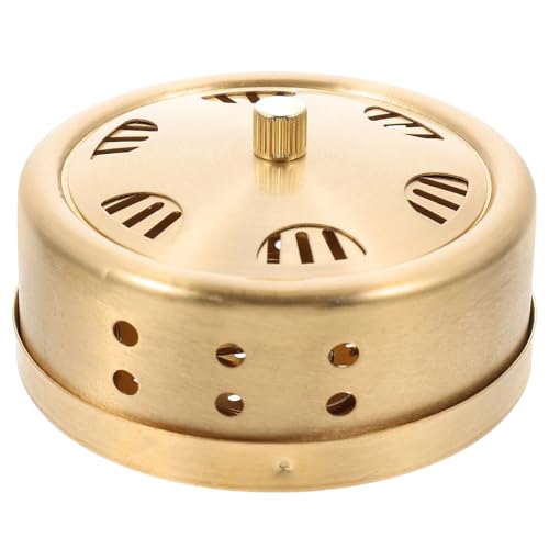 Caja de Moxa de Cobre con Temperatura Ajustable y Diseño Antiescaldaduras para Terapia de Moxibustión, Mini Tanque Portátil para Alivio de Dolor de Espalda miniatura 1