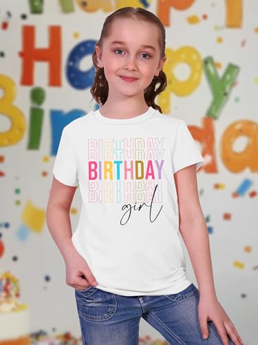 Birthday Girls Shirt Its Me Hi I'm The Birthday Girls Its Me T-Shirt Party Tees Kids Casual Short Sleeve Top 8-15 Year Old4