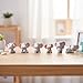 6 Pcs Dashboard Decorations, Mini Elephant Figurines, Cute Car Dashboard Accessories, Resin Car Interior Accessories, Elephant Decor for Home Office Computer Monitor Figurines for Women Men