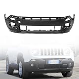 Renegade Bumper Cover Fascia - New Front Lower Bumper Cover Fascia Replacement For 2015-2018 Jeep Renegade 5XB40LXHAA CH1015122