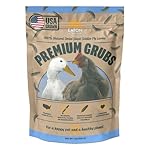 Eaton Pet and Pasture Premium Grubs, USA Grown Dried Black Soldier Fly Larvae, High Calcium Treat for Chickens, Ducks, Wild Birds (1 LB)