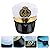 Amosfun Captain Hat for Dogs Funny Pet Hat Cute Headpiece Fancy Headgear Costume Cat Dog Sailor Costume Photo Props for Cat Dog Puppy