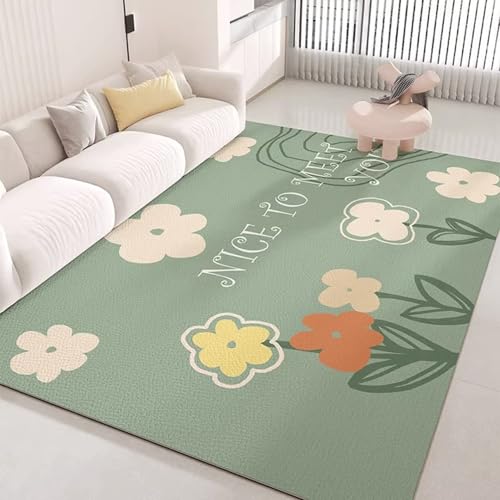 カーペット PVC 子供部屋 フロアマット 敷物 PU革 防水 防汚 拭ける 大判 ハサミでカット可 へこみ防止 防臭加工 防滑 耐摩耗性 可愛い柄 防塵 和室 洋室 ペット対応 居間用 長方形 180*250CM