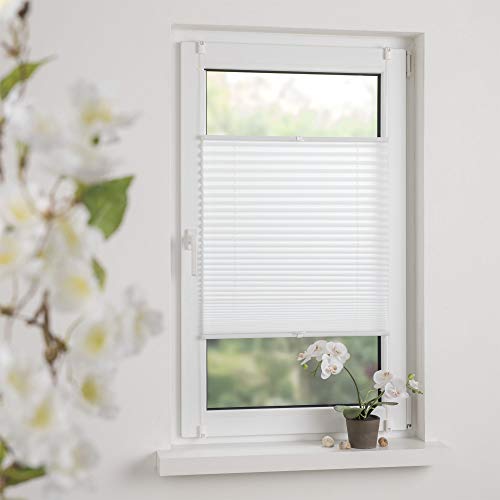 OBI Klemmfix Plissee Easyfix Milena verspanntes Plissee Montage ohne Bohren | 120 x 130 cm | weiß OBI Klemmfix Plissee Easyfix Milena verspanntes Plissee Montage ohne Bohren | 120 x 130 cm | weiß