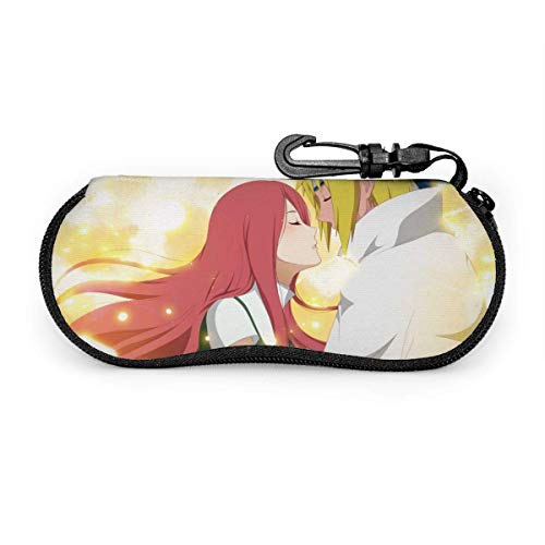 Preisvergleich Produktbild Naru-to-Brillenetui, tragbarer Reise-Reißverschluss Sonnenbrillenetui Brillentasche Guard Set