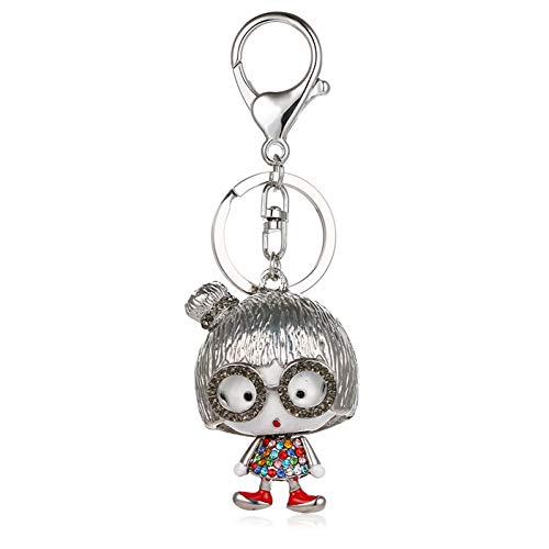 Preisvergleich Produktbild GMTEXTILES Strass Schlüssel Mode Zubehör Tasche Auto Schlüsselring Mädchen