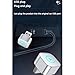MZYLW Car Wireless CarPlay Adapter for VW Volkswagen Jetta 2016 2017 2018 2019 2020 2021 2022 2023 2024 2-in-1 Support Apple CarPlay and Android Auto Mini USB Design Fast Connection Plug and Play