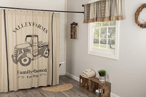 Vintage-Truck-Shower-Curtain-72-x-72-100-Cotton Vintage Truck Shower Curtain 72 x 72 100 Cotton