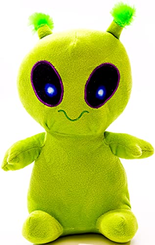 10" Jumbo Plush Green Alien Toy Creepy Plush Alien Figure Alien Plush Alien Pillow Alien Stuff Kids Alien Toys for Kids Animal Toys Alien Stuffed Animal for Kids by WGR