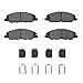 Dynamic Friction Company 5000 Advanced Brake Pads - Ceramic and Hardware Kit